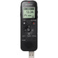 Sony ICD-PX470 Stereo Digital Voice Recorder with Built-in USB Voice Recorder, Black