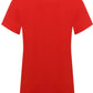 WearAll Women's Plus Boss Lady Slogan Foil Print Short Sleeve T-Shirt New Ladies Top - Red - 18