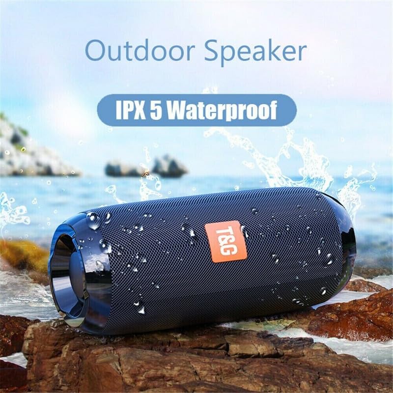 THE PERFECT PART Bluetooth Speaker - Portable Wireless Bluetooth Speaker, IPX5 Waterproof 8 Hours of Play, Wireless Speakers with Bluetooth USB TF FM & TWS Pairing, Louder Sound Speaker for Outdoor