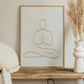 “Mindful Living” Set - Wall Art - 3x Poster Set (each 30x40 cm) - Posters with beautiful Prints - Wall Decor - Motivational Posters