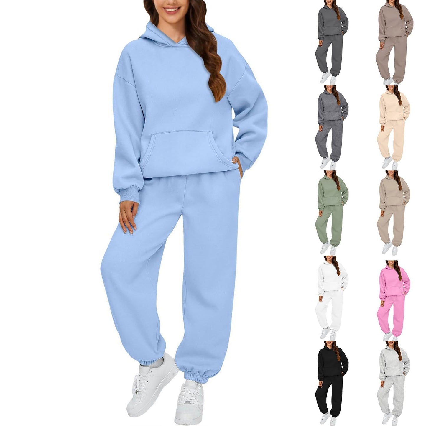 My Orders Placed On Amaon Prime Tracksuit Full Sets for Women UK 2 Piece Co Ord Sets Outfits Hoodie and Sweatpants Jogger Set Ladies Gym Activewear Y2k Lounge Wear Marketplace uk Clearance