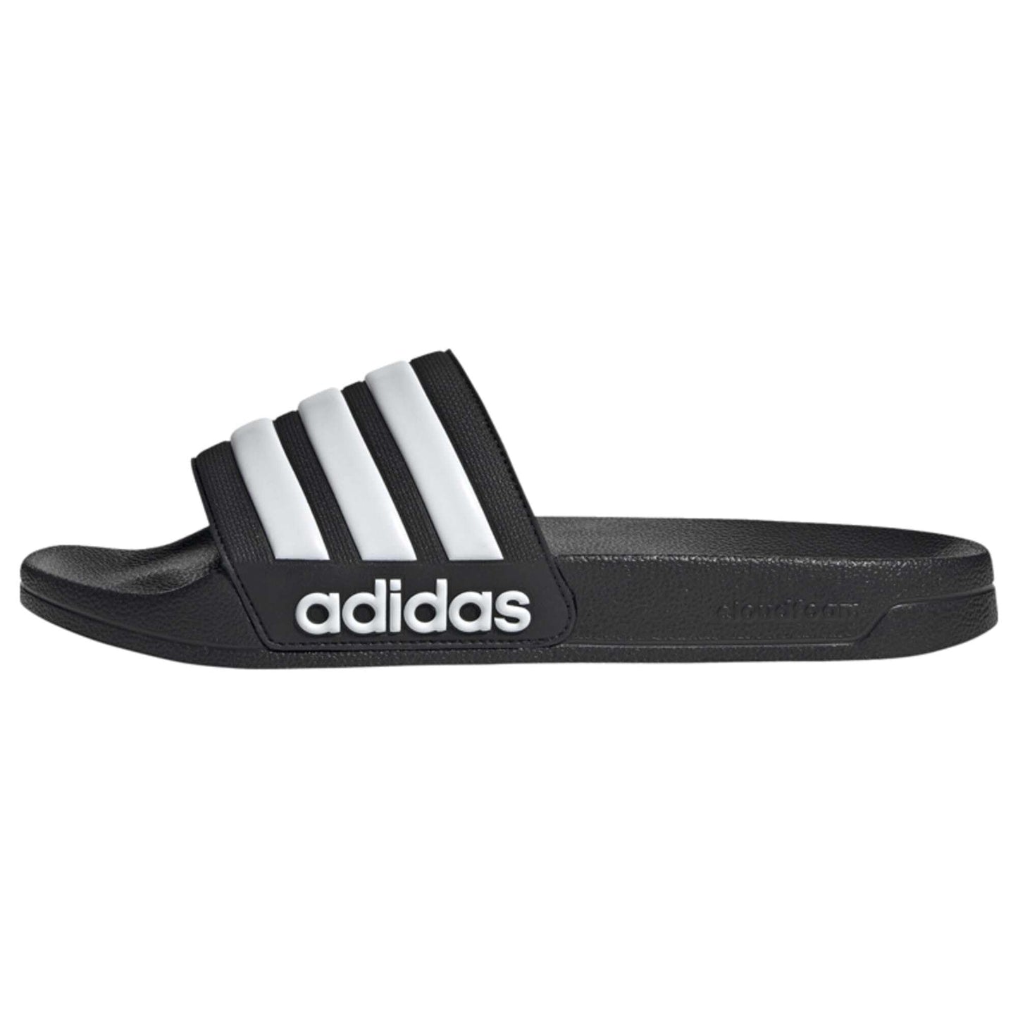 adidas Men's Adilette Shower Sandal, Core Black Ftwr White Core Black, 9 UK