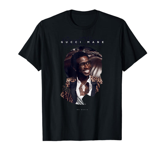 Gucci Mane Mr. Davis Leopard Grin T-Shirt