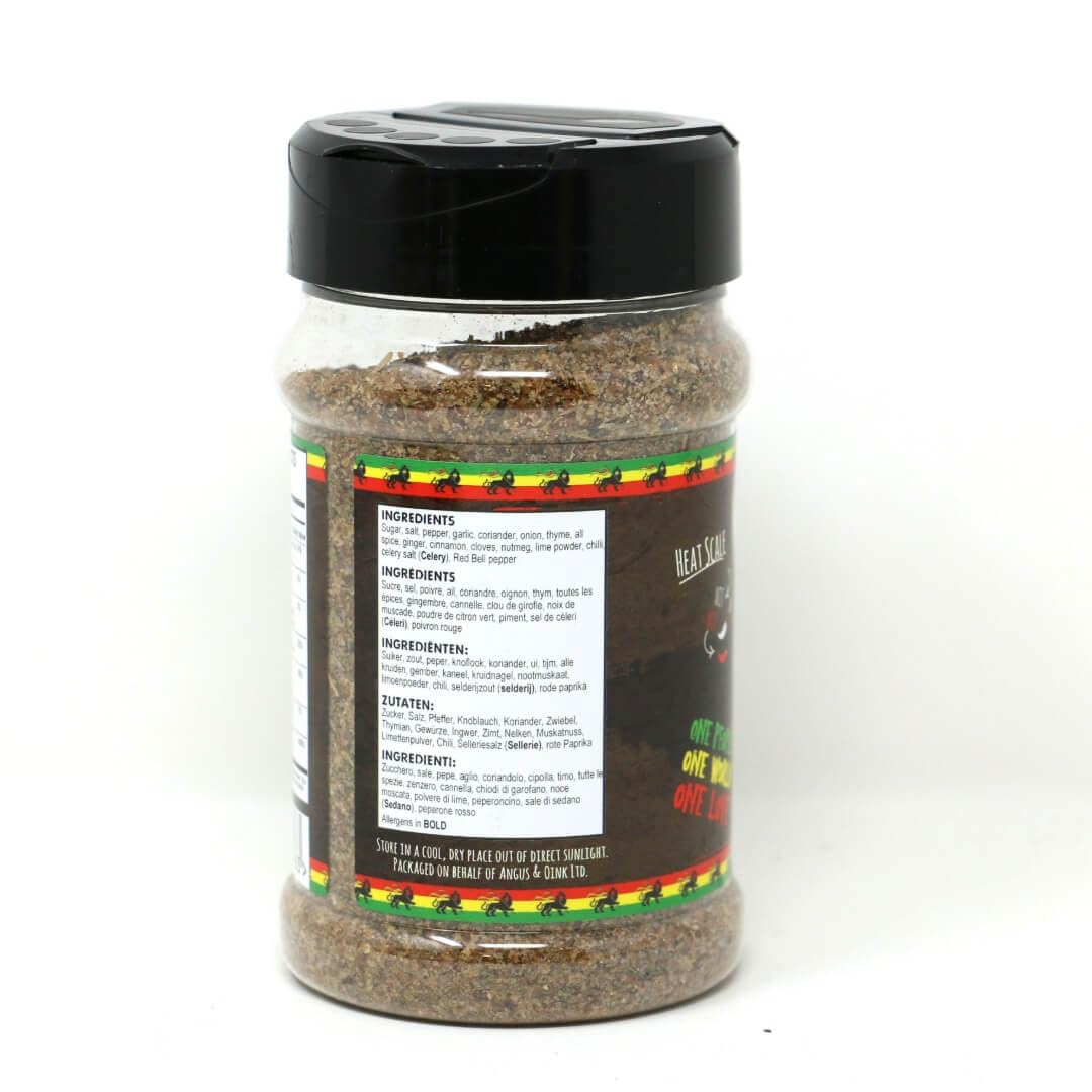 Angus & Oink Exodust Caribbean Hot Jerk Seasoning | Perfect for Jerk Chicken, Pork, Fish & More | Fruity & Tangy Salsa Pairing | Gluten Free, Vegan Friendly |230g