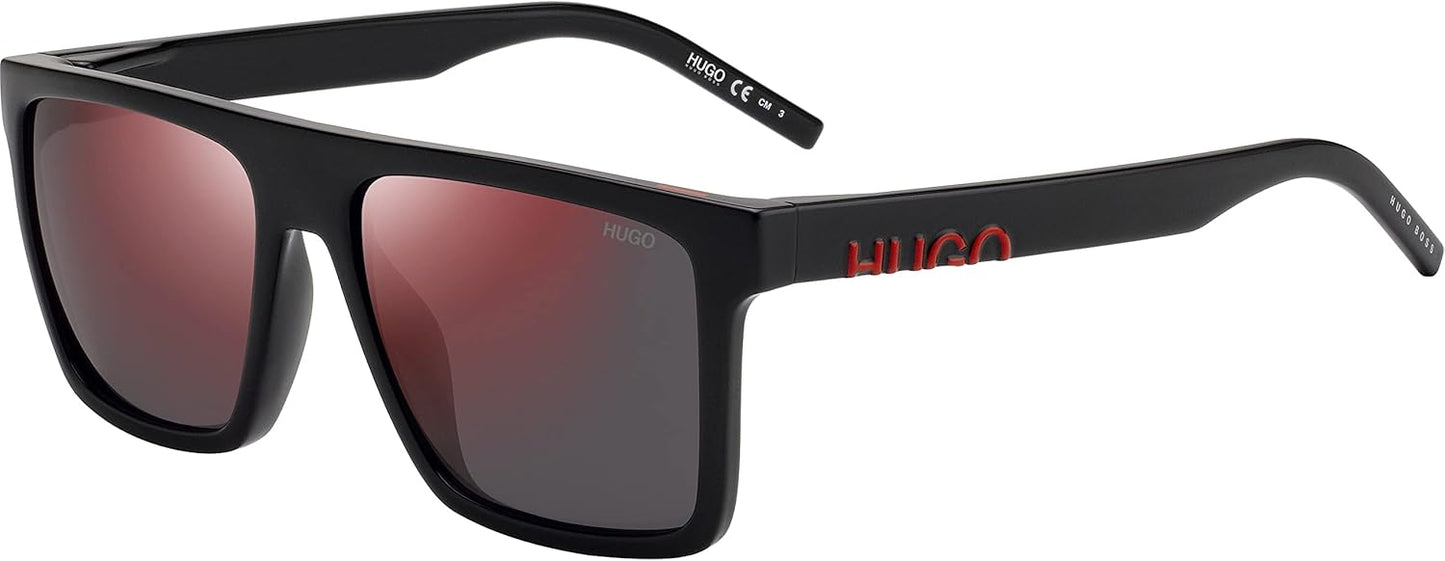 HUGO Men's Modern Standard Sunglasses, 807, 57