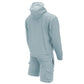 Urban Road Mens Tracksuit Set Casual Sports Cargo Shorts with Plain Pullover Hoody