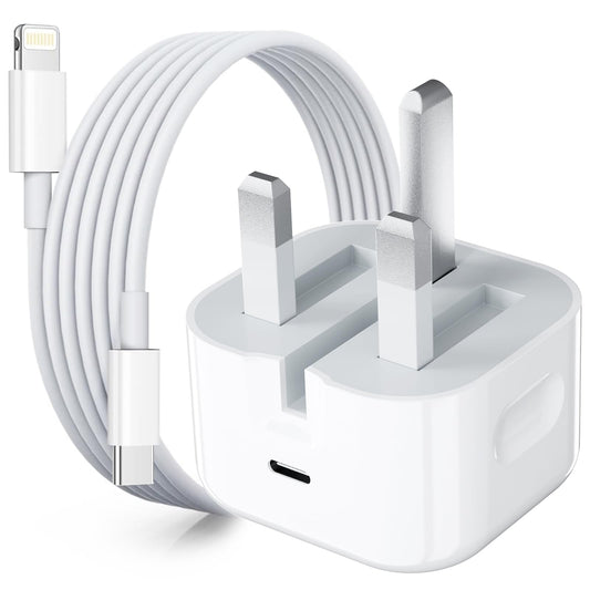 iPhone Fast Charger, 20W USB C iPhone Charger Plug with 1M Fast Charging Cable, Type C Fast Charger Compatible with iPhone 14/14 Plus/14 Pro/14 Pro Max/13 12 11 X XR XS SE/Pad