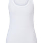 BOSS Women's C_Ematite Tank Top, White100, S