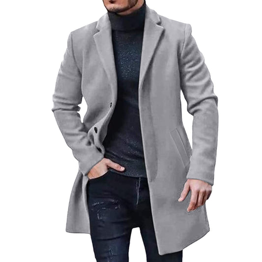 Uwdiohq Navy Trench Coat Deals Mens Blue Trench Coat Mens Autumn Jackets Ankle Length Coat Men Long Puffer Jacket Mens Mens Slim Fit Overcoat 2024 Coat Men Deals