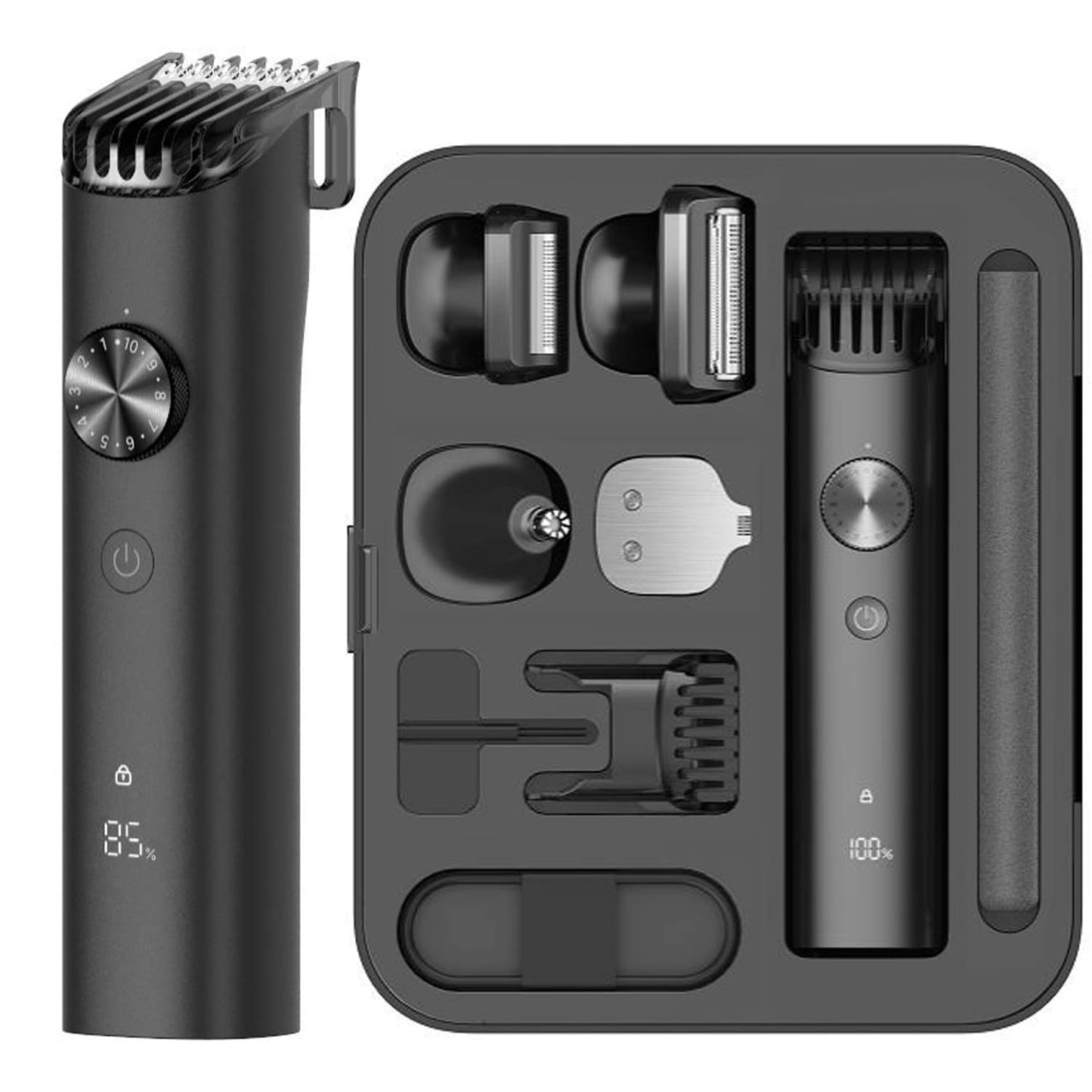 Xiaomi Grooming Kit Pro, Beard Trimmer for Men, IPX7 Waterproof Electric Razor Shavers, Hair Trimmer for Nose Ear Mustache Face Body, 40 Length Settings, Cordless Clippers, Gifts for Men