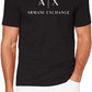 Armani Exchange Men's 8nztcj T Shirt, Black, M UK