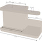 simplywire – Sink Tidy/Caddy – Kitchen Sink Organiser – Removable Drip Tray – Non-Slip - Grey & White