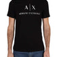 Armani Exchange Men's 8nztcj T Shirt, Black, M UK