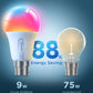 Govee Smart Bulb RGBWW, 1000lm Wi-Fi LED Bulbs B22, Smart Light Bulb Dimmable, DIY 16 Million Color, 64 Dynamic Scenes, Works with Alexa & Google Assistant, 1 Packs