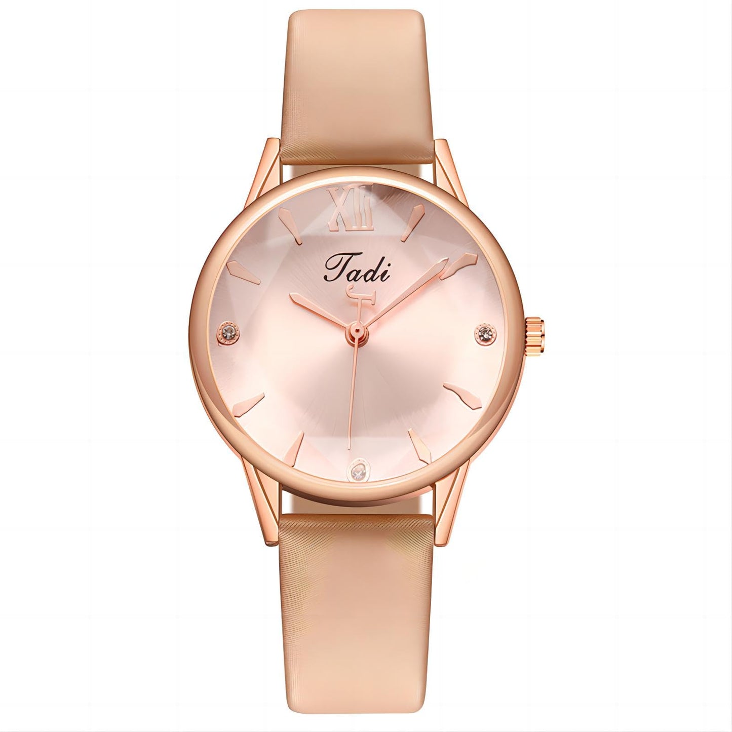 Ackssi Women's Analog Quartz Watch with PU Leather Strap ACK-W-S-023-03