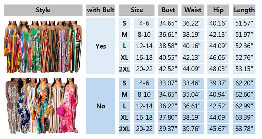 Women's Casual Floral Spaghetti Strap Maxi Dress with Pockets Floor Length Plus Size Sundresses