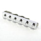 Chrome Plated Cufflinks and Tie Clip Set Handmade using Building Bricks *