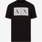 Armani Exchange Men's 8nztck T Shirt, Black, L UK