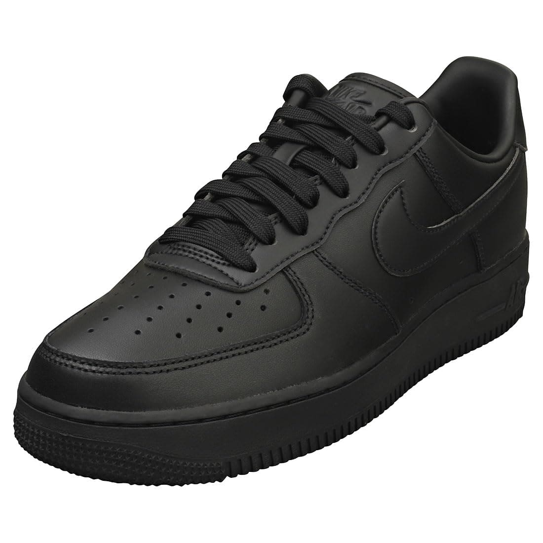 NIKE AIR Force 1 07 Fresh Mens Fashion Trainers in Black Anthracite - 7.5 UK