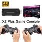 X2 Plus Game Stick Retro Console,Plug & Play Video Game Stick,with Dual 2.4G Wireless Controllers,Built in 40000+ games 128GB