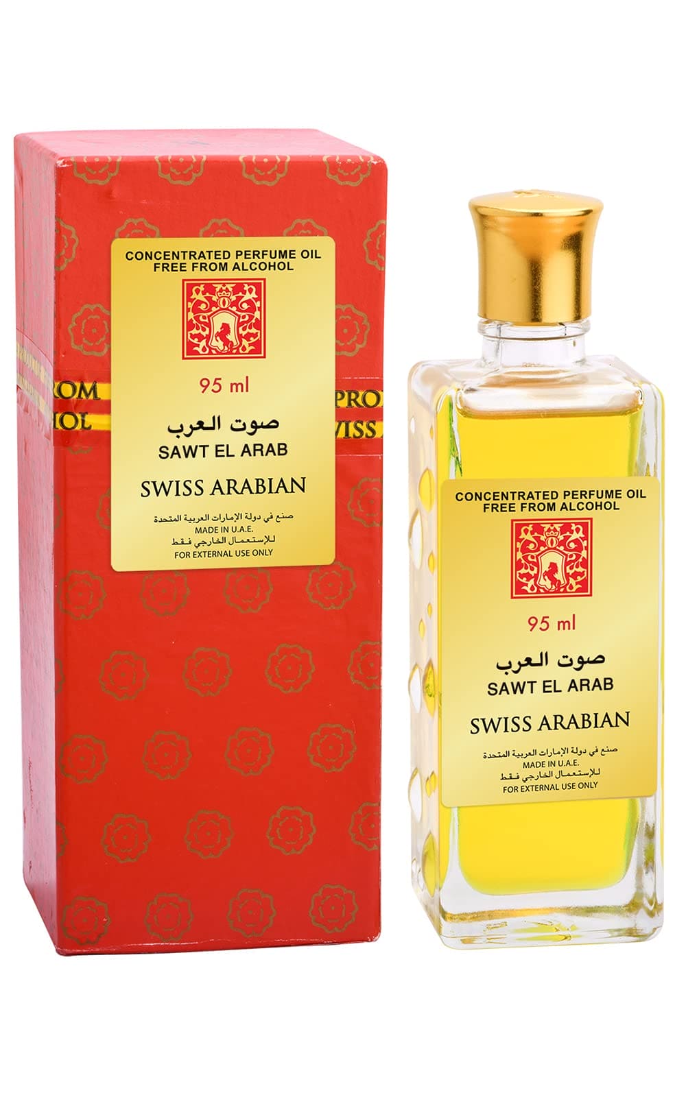 Swiss Arabian Sawt El Arab - Luxury Products from Dubai - Long Lasting Personal Perfume Oil - A Seductive, Exceptionally Made, Signature Fragrance - The Luxurious Scent of Arabia - 3.2 oz