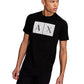 Armani Exchange Men's 8nztck T Shirt, Black, L UK