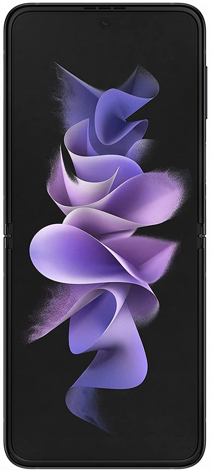 SAMSUNG Galaxy Z Flip 3 5G Cell Phone, Factory Unlocked Android Smartphone, 128GB, Flex Mode, Super Steady Camera, Ultra Compact, US Version, Phantom Black