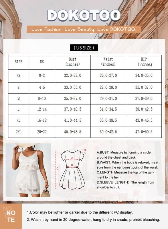 Dokotoo Swimsuit Women Beach Cover ups for Women 2024 Trendy Vacation Summer Casual Scoop Neck Crochet Hollow Out Womens Spaghetti Straps Knit Dresses Beach Clothes Swimwear Black Medium