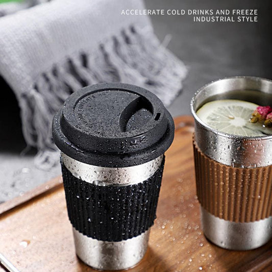 Stainless Steel Cup Coffee Cold Drink Mug Coffee Cup