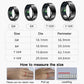 findtime Smart Ring Heart Rate Monitor Blood Pressure Ring Sleep Tracker Blood Oxygen Health Ring Pedometer Step Counter Calories Waterproof Fitness Ring for Men Women