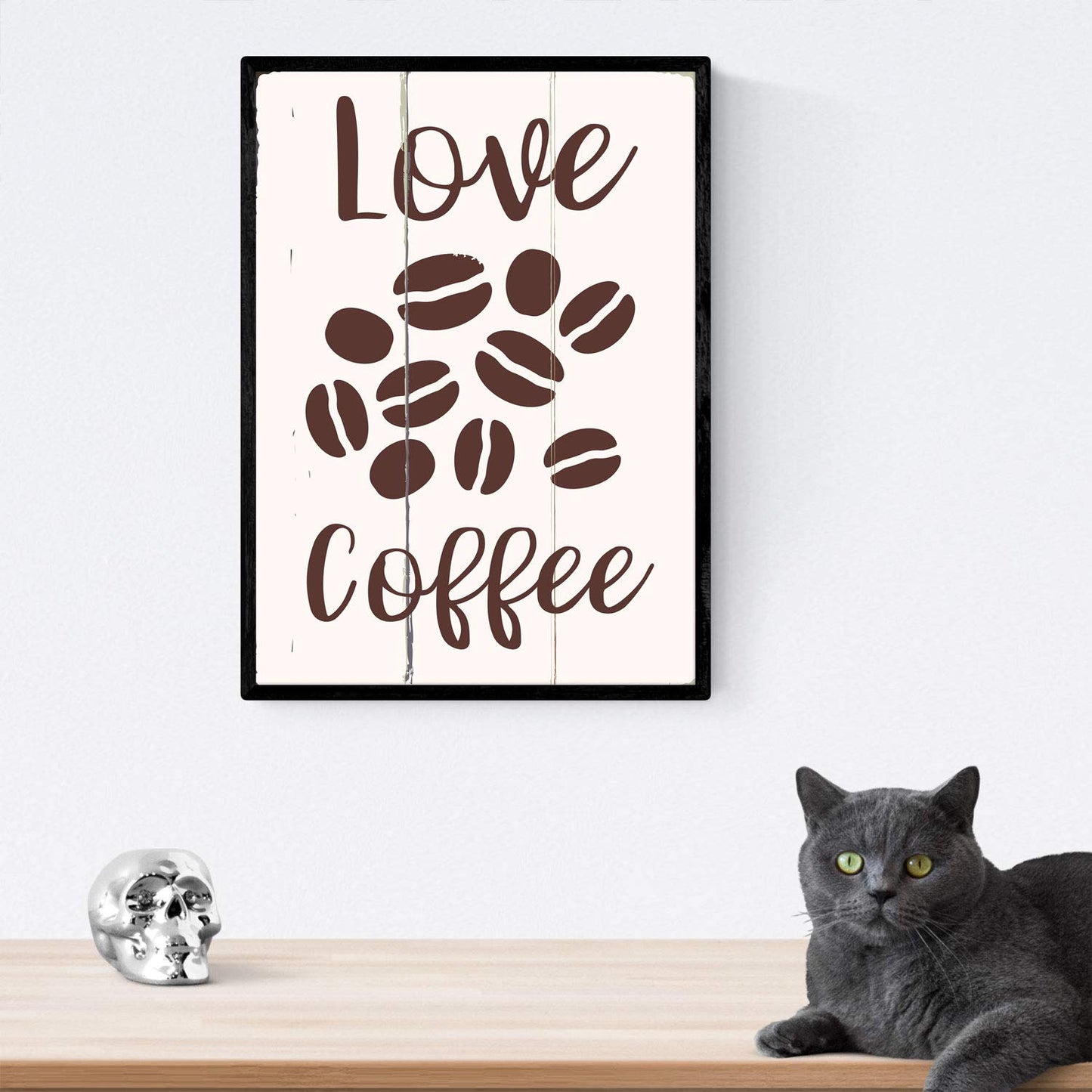 Nacnic Set coffee sheets. Posters kinds of coffee. Coffee colorful 1. Size A4