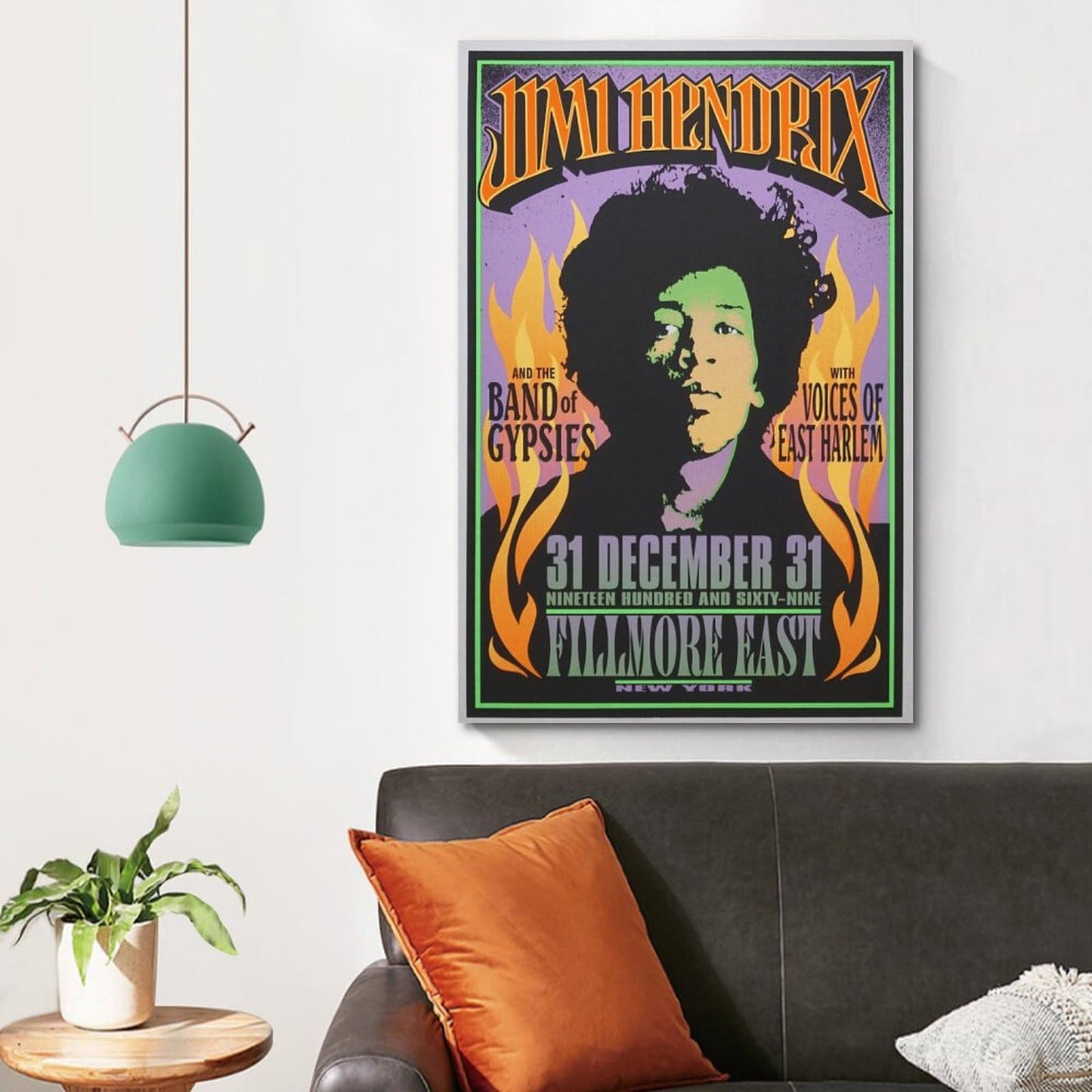 Jimi Hendrix Print Album Cover Signed Limited Poster, Music Album Cover Posters,Pop Hip Hop Rap Singer Star Music Poster Aesthetic Canvas Wall Art for Girl And Boy Teens Dorm Decor 12x18inch(30x45cm