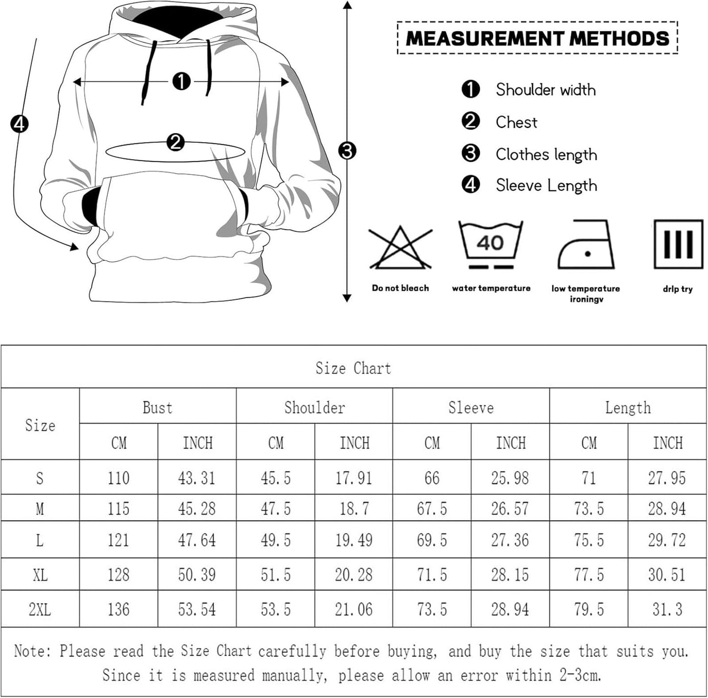 comefohome Mens Hoodies UK Pullover Color Block Sweatshirts Long Sleeve Fleece Hoody Drawstring Casual Designer Tops with Pockets White Navy L