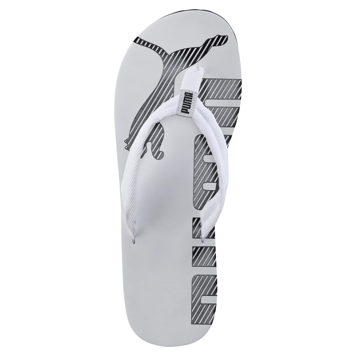 PUMA Unisex Epic V2 Flip Flop, White Black, 9 UK