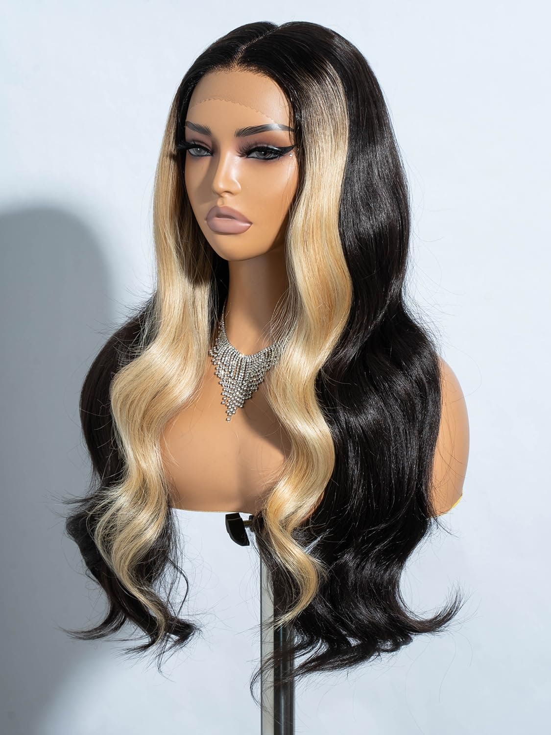 Joedir 13×4 Synthetic Lace Front Wig Free Parting Lace Frontal Wigs With Baby Hair Pre Plucked Synthetic Body Wave wig Glueless Lace Front Wigs for Women