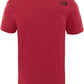 THE NORTH FACE Men Easy T-Shirt - Rumba Red, Small