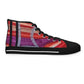 Meraki print design Women's High Top Sneakers