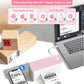 Phomemo Bluetooth Thermal Label Printer 4x6, Shipping Label Printer Desktop Thermal Printer Label Printer Machine, Compatible with Etsy, Shopify, eBay, Amazon, Royal Mail, FedEx, UPS, Pink