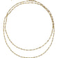 Ted Baker Sparkia Sparkle Chain Wrap Necklace (Gold Tone)