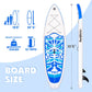 FunWater Inflatable 10'6×33"×6" Ultra-Light (17.6lbs) SUP for All Skill Levels Everything Included with Stand Up Paddle Board, Adj Floating Paddles, Pump, ISUP Travel Backpack, Leash,Waterproof Bag