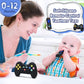 Teething Relief Teethers Toys for Babies 3 6 12 Months Gifts, Silicone Teether Remote Control & Game Controller Sensory Bath Toys for 3 6 9 12 18 Months Newborn Infant Boy Girl Autism