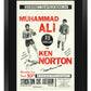 HWC Trading FR A3 Ken Norton v Muhammad Ali 1973 Bout Gifts Printed Signed Autograph Poster for Boxer Memorabilia Fans - A3 Framed