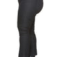 UC Womens Ex High Street Brand Straight Leg Denim Jeans Ladies Stretch Curve Fit Pockets (Black, 22)