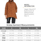 Orolay Women's Lightweight Quilted Padded Jacket Transitional Loose Puffer Coat for Winter Fall Spring Coffee L