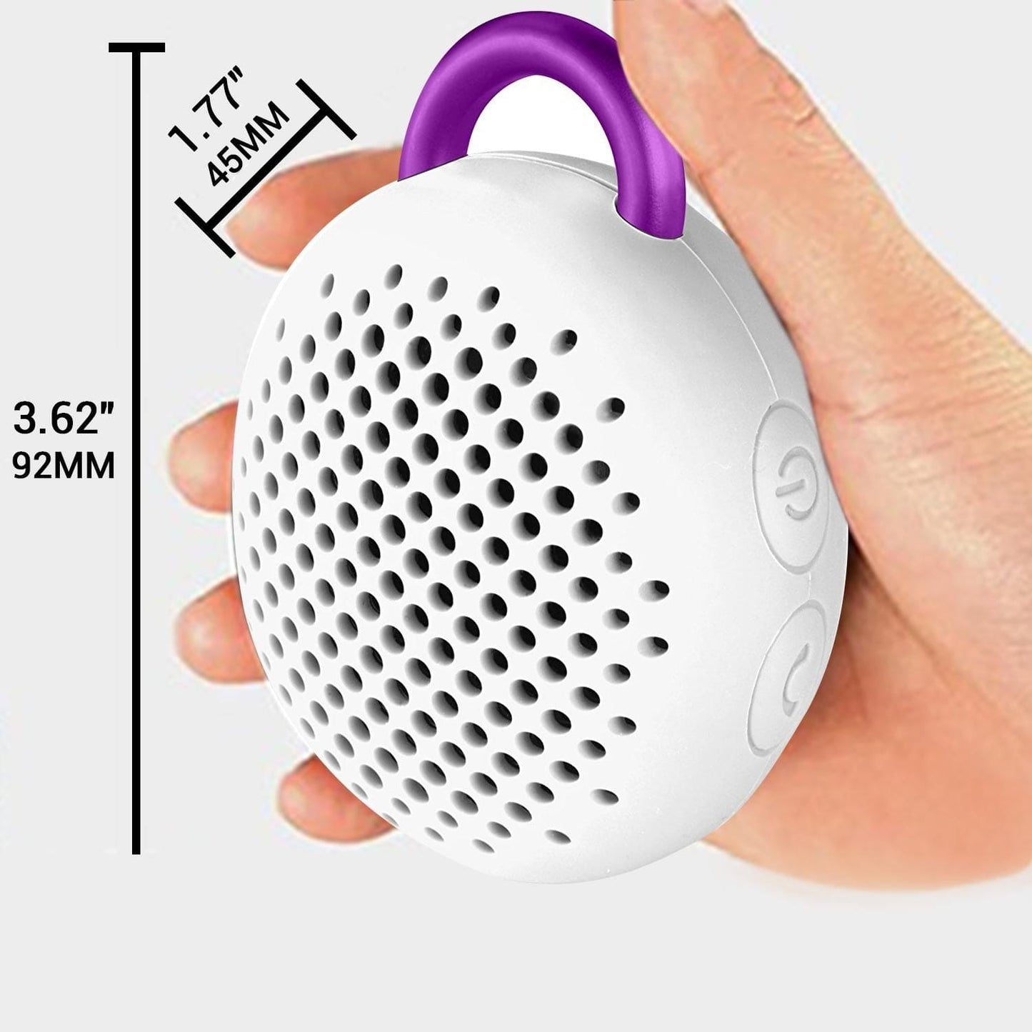 Divoom BLUETUNE-BEAN Bluetooth Speaker - White