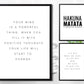 State Media Vision 3 Set Minimalist Motivational Prints | Unique Premium Home, Kitchen, Bathroom, Living Room Inspiring Wall Art (A4 (29.1cm x 21cm))