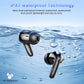 Wireless Earbuds, Bluetooth 5.3 Headphones In Ear with 4 HD microphone, 56H Playtime, HIFI Stereo In Ear Earphones, IPX7 Waterproof Bluetooth Earbuds, LED Display, USB-C, Sport/Work/Leisure/Black