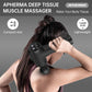 APHERMA Massage Gun, Muscle Massage Gun for Athletes Handheld Electric Deep Tissue Back Massager, Percussion Massage Device for Pain Relief with 30 Speed Levels 9 Heads