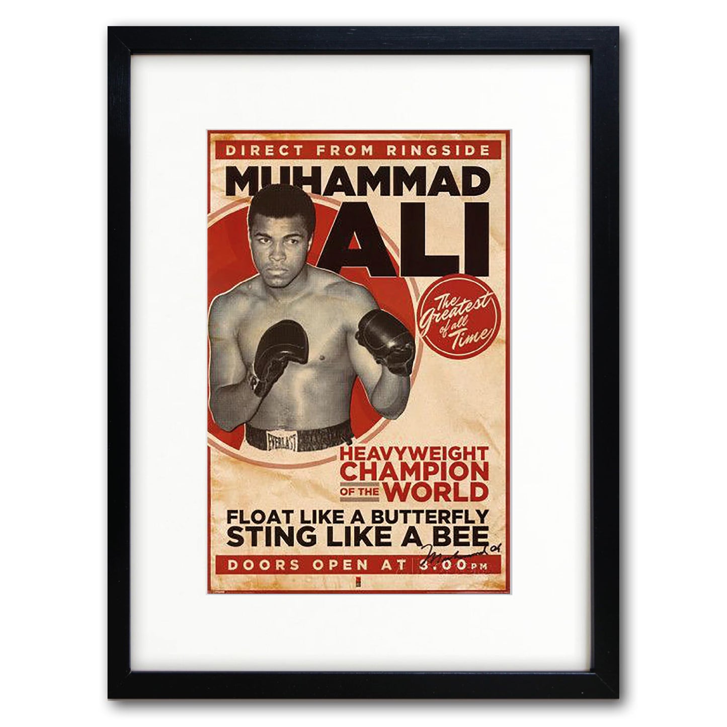 Boxing vintage poster prints collection of 4 High Quality Art A3 prints. Muhammad Ali, Valdes, Rocky Marciano, Joe Frazier, Mike Tyson4 PRINTS FOR THE PRICE OF 3!