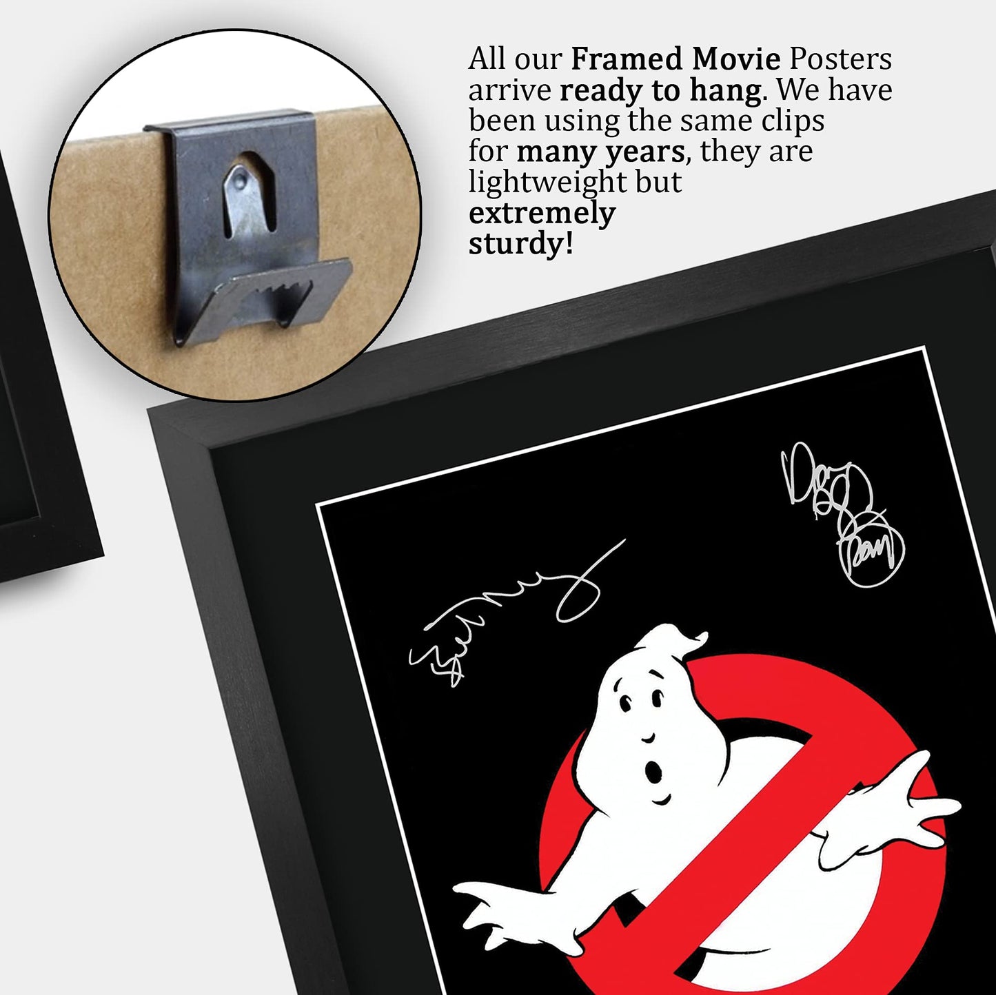 HWC Trading A3 FR Ghostbusters Movie Poster The Cast Signed Gift FRAMED A3 Printed Autograph Film Gifts Print Photo Picture Display…